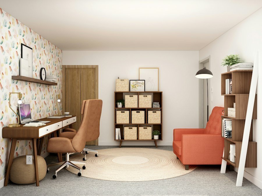 organize home office
