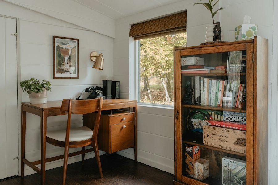Photo organize home office